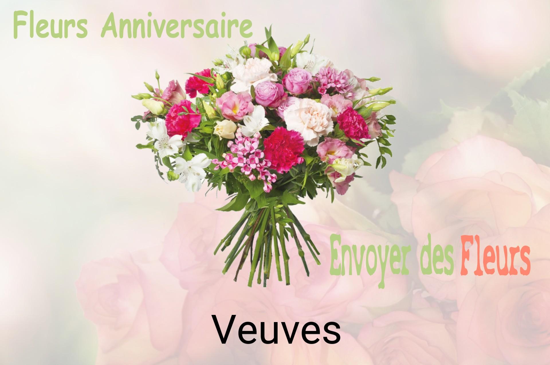 Bouquet de fleurs d’anniversaire livré à Veuves