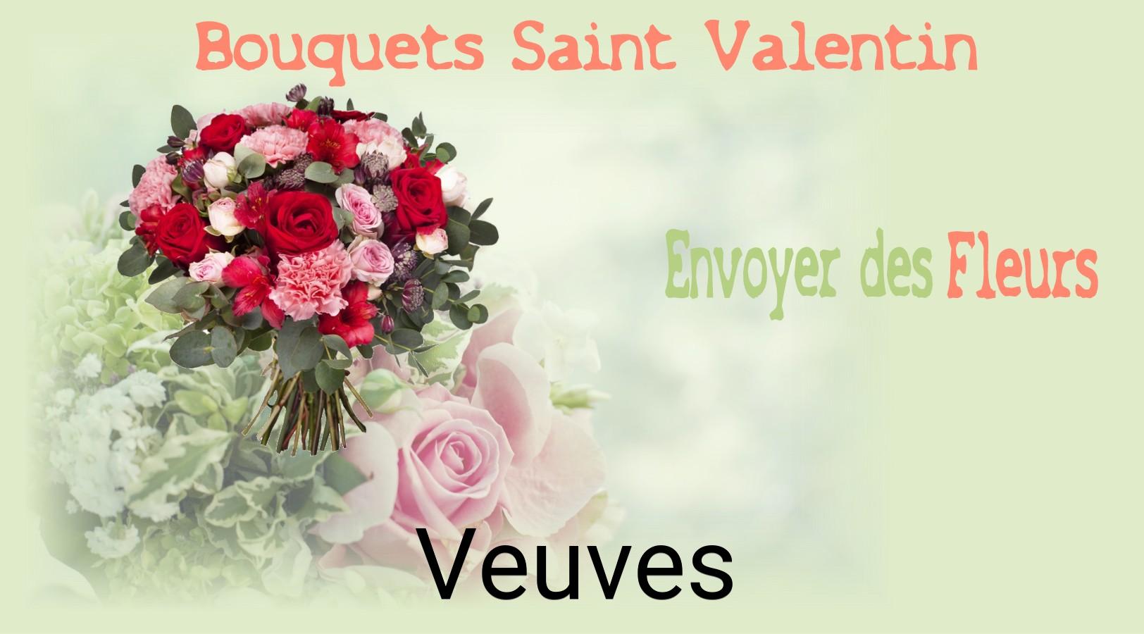 Roses de Saint-Valentin livrées à Veuves